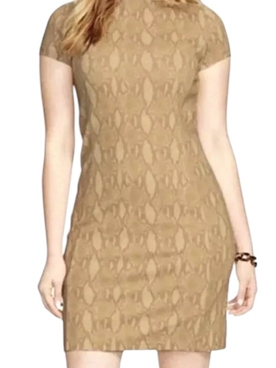 Ralph Lauren Dresses & Skirts - LAUREN RALPH LAUREN Ponte Stretch Python Snake Print Dress Petite Small